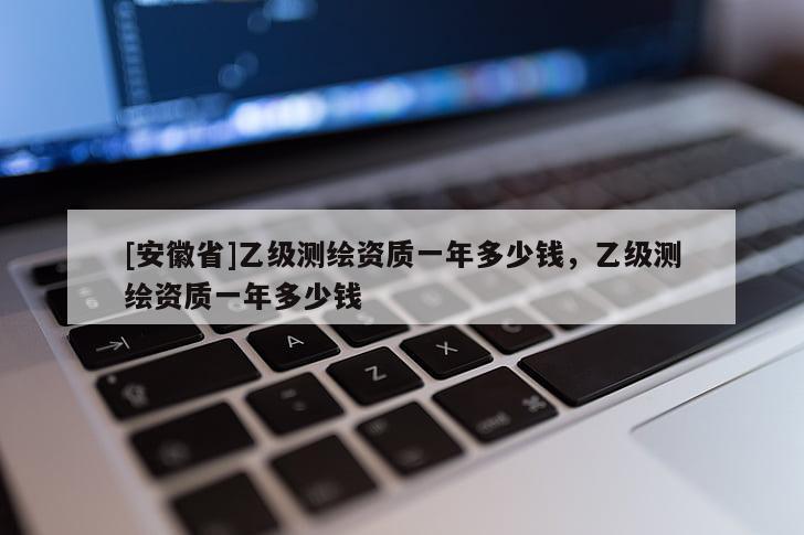 [安徽省]乙级测绘资质一年多少钱，乙级测绘资质一年多少钱