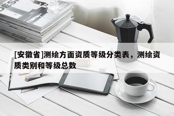 [安徽省]测绘方面资质等级分类表，测绘资质类别和等级总数