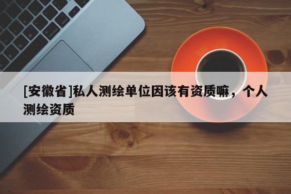 [安徽省]私人测绘单位因该有资质嘛，个人测绘资质